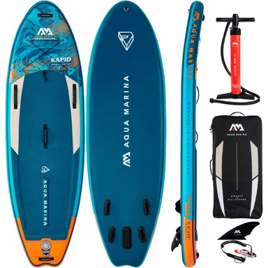 AQUA MARINA SUP daska RAPID 9'6", 289 cm, 130 kg, tirkizno plava